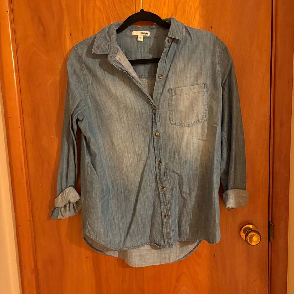 Sonoma Denim Top